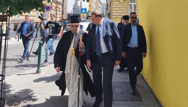 Архијереј СПЦ и Милорад Додик су се састали у Будимпешти