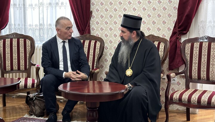 Епископ СПЦ разговарао са министром правде у Влади Републике Србије
