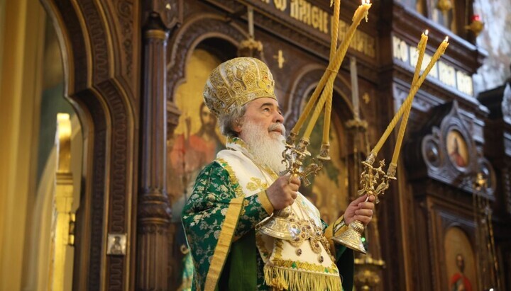 Патријарх Јерусалимски Теофило. Фото: orthodoxianewsagency
