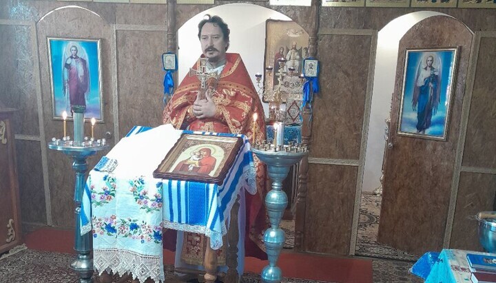 Јереј Каменске епархије УПЦ Ростислав Калиновски. Фото: породични архив