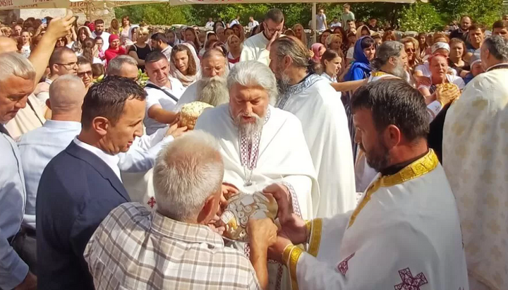 Прослављена слава Манастира Свети архангели код Призрена