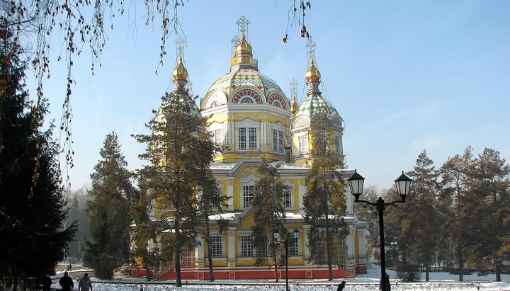 Саборни храм Вазнесења Господњег у Алма-Ати. Фото: pixabay