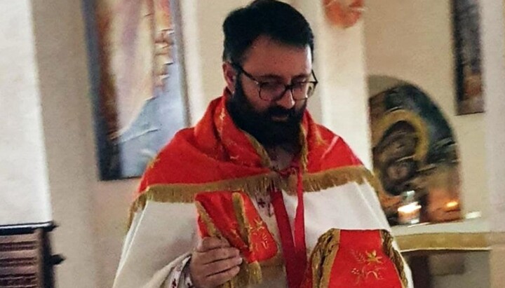Јереј Огњен Фемић. Фото: СПЦ