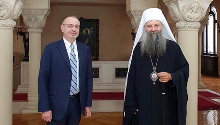 Поглавар СПЦ честитао празник Јеврејима у Србији 