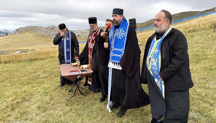 Помен страдалима на Крнову. Фото: Митрополија црногорско-приморска. 