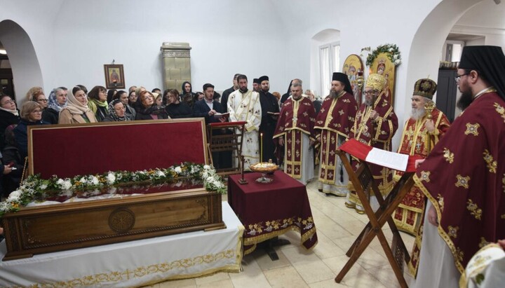 Парастос у Бездину. Фото: Епархија будимска. 