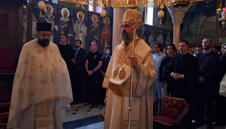 Слава капеле Богословског Факултета. Фото: Митрополија црногорско-приморска .