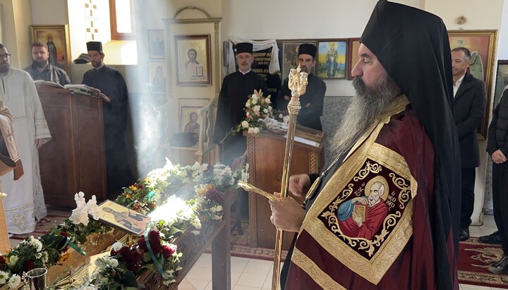 Одежда Краља Милутина у Милошевцу. Фото: Епархија шабачка.