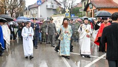 У Пожеги дочекана Икона Пресвете Богородице 