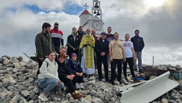 Литургија на Румији. Фото: Митрополија црногорско-приморска. 