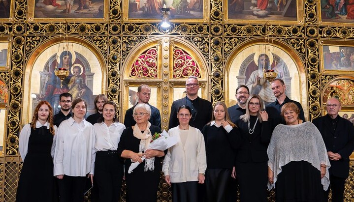 Слава хора. Фото: Митрополија загребачко-љубљанска.