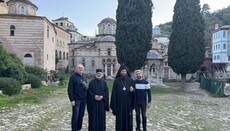 Епископ Сергије посетио Хиландар 