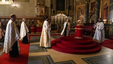 Бденије уочи славе Саборне цркве у Београду 