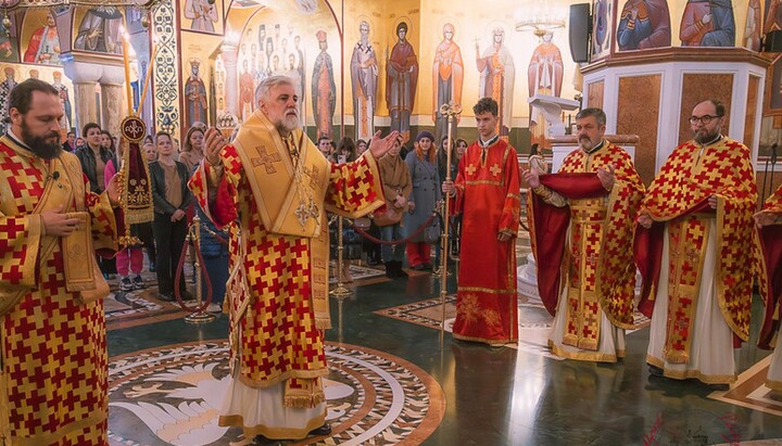 Владика Григорије у Подгорици. Фото: СПЦ