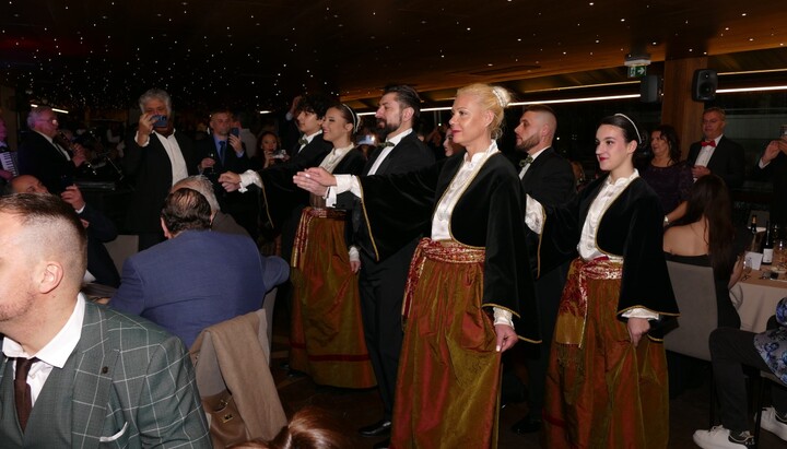 На Светосавском балу у јануару 2025. Фото: Л. Гојковић