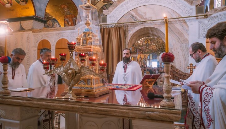 Литургија у Подгорици. Фото: Митрополија црногорско-приморска.