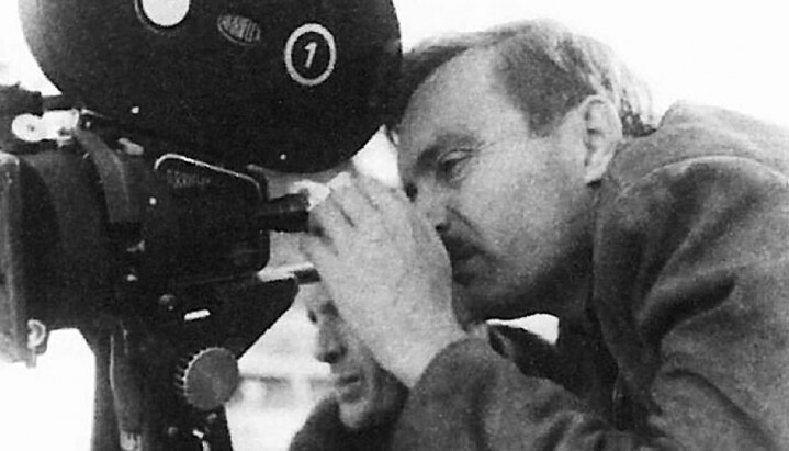 Јован Живановић иза камере. Фото: из књиге 