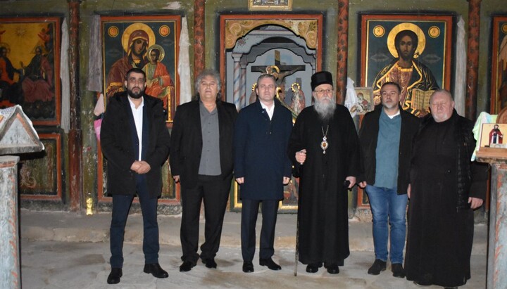 Посета селу Извор. Фото: Епархија врањска.