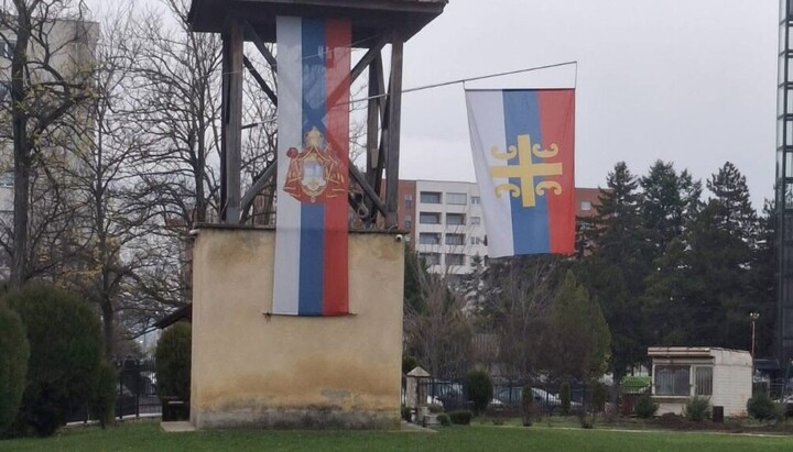 Напад у Липљану. Фото: Епархија рашко-призренска. 