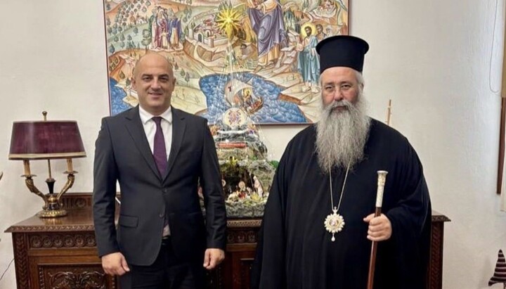 Састанак српског амбасадора и грчког Архијереја у Солуну. Фото: СПЦ