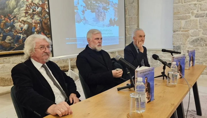 Промоција књиге у Требисњу. Фото: Епархија захумскохерцеговачка и приморска. 