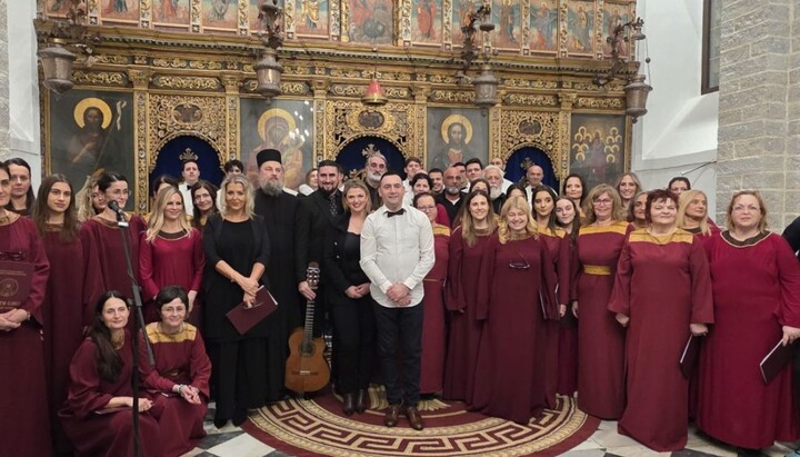 Концерт у манастиру Савина. Фото: Митрополија црногорско-приморска.