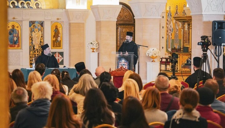 Предавање у Храму Светог Саве. Фото: СПЦ