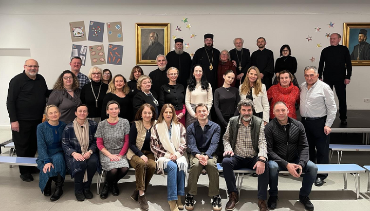 Духовна заједница у Лондону. Фото: Епархија британска.