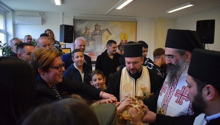 Дан школе у Алексинцу. Фото: Епархија нишка. 