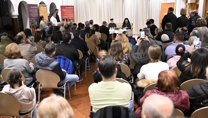 Игуман Методије у Хановеру. Фото: Епархија диселдорфска и немачка. 