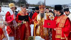 Патријарх Порфирије освештао темеље парохијског дома у Камендолу