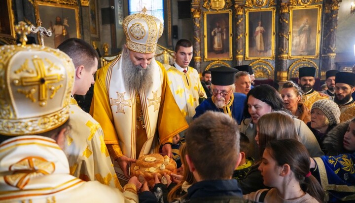 Патријарх Порфирије богослужио у Саборној цркви 