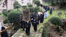 У Хиландару молитвено обележено Богојављење 