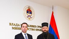 Епископ Сергије посетио Министра Селака 