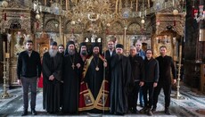 Епископ Нектарије богослужио у Хиландару 