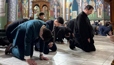 Верници у Крагујевцу измирени започели подвиг Великог поста