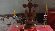 Оскрнављен храм Вазнесења Господњег Грачаници, украден престони крст