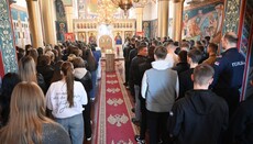 Будући полицајци су присуствовали Литургији пређеосвећених дарова 