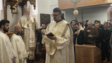 Митрополит Теодосије служио у храму Светог кнеза Лазара у Доњој Гуштерици