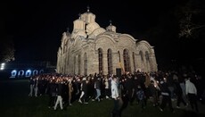 Више од хиљаду верних на Васкршњој Литургији у Грачаници