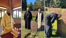 Владика Нектарије посетио српско гробље у Бруквуду