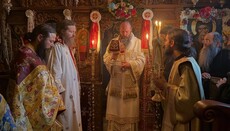 Владика Иларион богослужио у келији Успења Пресвете Богородице у Кавсокаливији