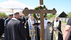 У Јагњилу освећено земљиште за изградњу новог храма 