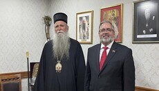 Шеф мисије САД у Црној Гори се срео са  Митрополитом Јоаникијем 