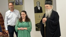 Митрополит Теодосије обишао Клуб уметности у Призрену 