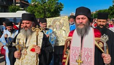 Игуман Методије донео верни препис иконе Пресвете Богородице Тројеручице у Штип