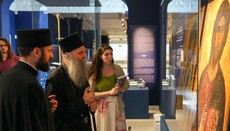Патријарх Порфирије поново посетио изложбу „Свети Сава”