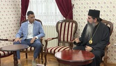 Епископ Јеротеј се састао са помоћником покрајинског секретара за односе са верским заједницама