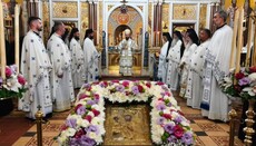 Манастир Гргетег обележио празник Чудотворне иконе Пресвете Богородице Тројеручице 
