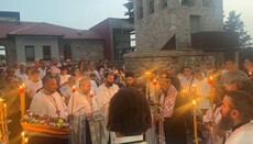 У манастиру Тврдош молитвено дочекан Госпођиндан